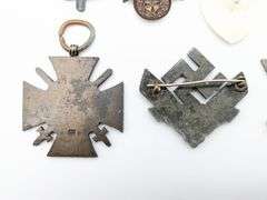 (7) WWII German Tinnie Badges