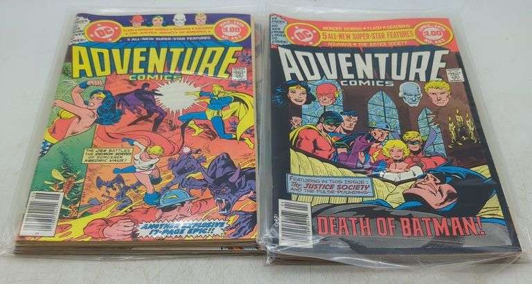 (DE) DC Comics - Adventure Comics assorted Titles and Issues. - Kraft ...