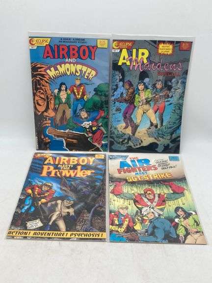 (DE) 43 Various Comics Including Eclipse Prowler, First Comics ...