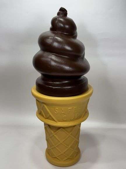 Giant Safe-T Cup Blow Mold Ice Cream Cone