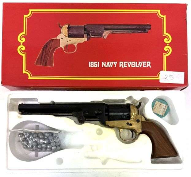 Italian Navy Model .36 Cal Black Powder Revolver