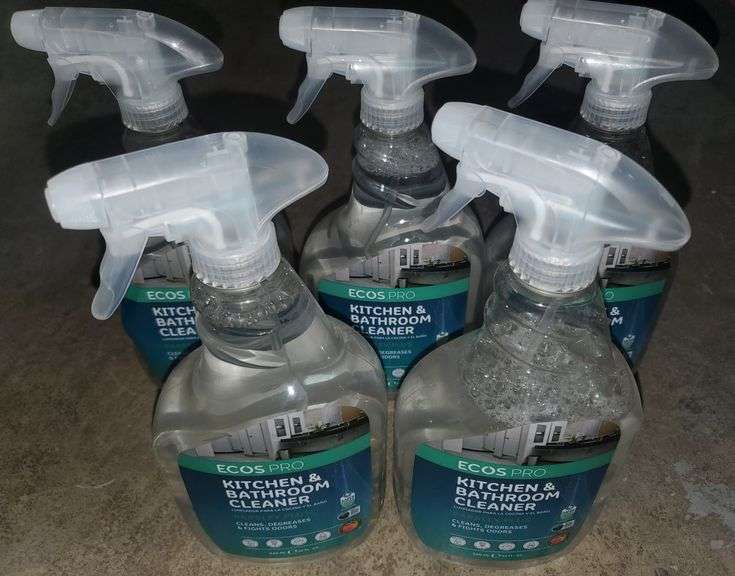 EcosPro Kitchen and Bathroom Cleaner - Kraft Auction Service, LLC