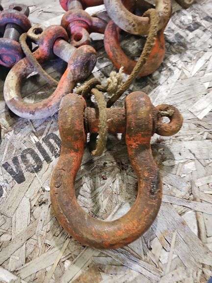 Lot Of Various Size Shackle/Clevis/Screw Pin Rigging