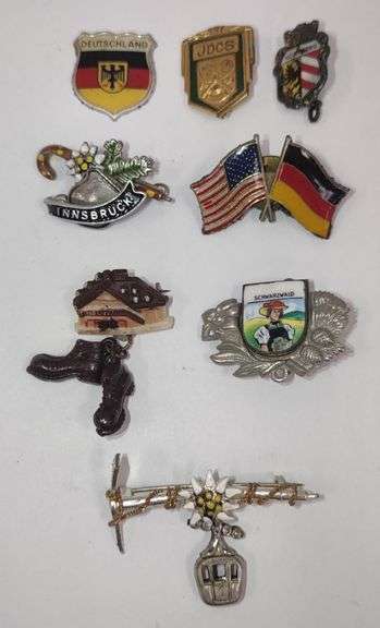Consists Of Various German Pins
