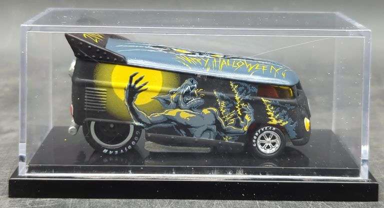 (H) Hot Wheels Liberty Promotions VW Drag Bus 2009 Halloween Werewolf ...