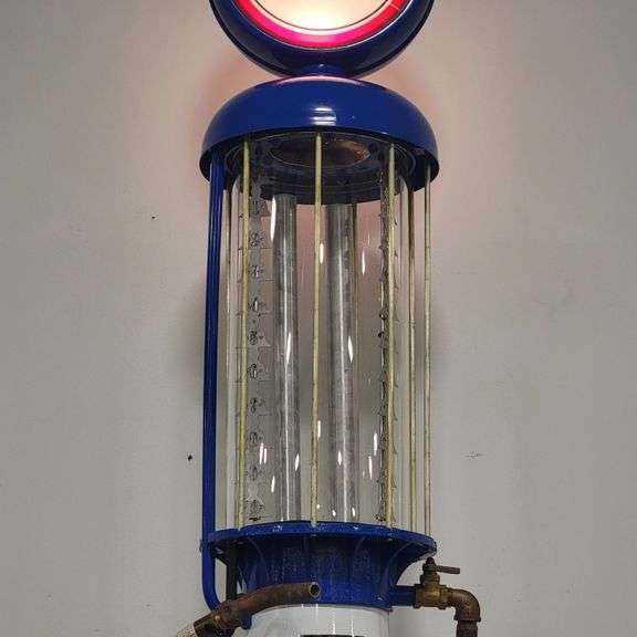 Restored 1920's Wayne 515 "Esso" Visible Gas Pump