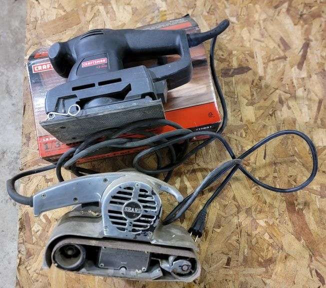Craftsman Sheet Sander And Sears Belt Sander
