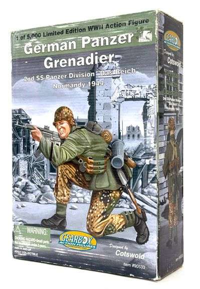 Gearbox WW II German Panzer Grenadier Action Figure NIB