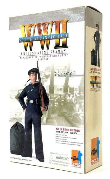 WW II German Erich Spiegel Dragon Action Figure NIB