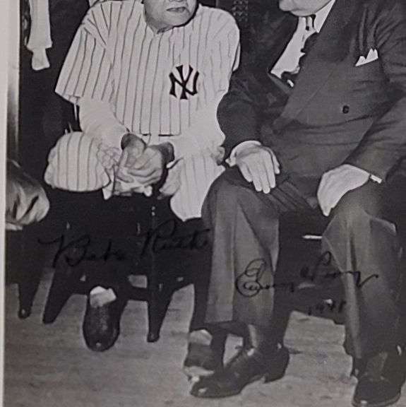 Rare Babe Ruth & Babe Ruth Foundation Grouping - Kraft Auction Service, LLC