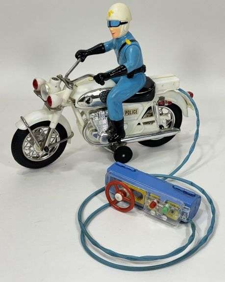 BANDAI 4090 Police Motorcycle BSA / JAPAN 1960S Livraison