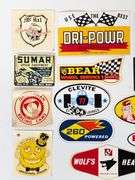 (20) Vintage Racing Decals - Kraft Auction Service, LLC