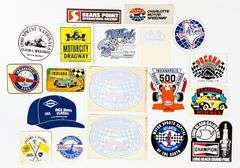 (20) Vintage Racing Decals - Kraft Auction Service, LLC