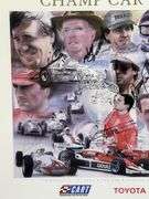 Champ Car Legends Print Signed By Drivers - Kraft Auction Service, LLC