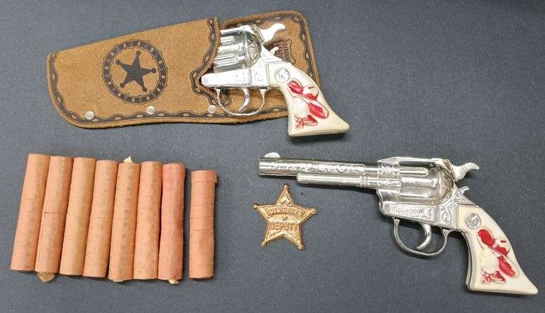 Cap Gun Assault Rifle Set (AN) Child's Cap Gun Set - Kraft Auction Service, LLC