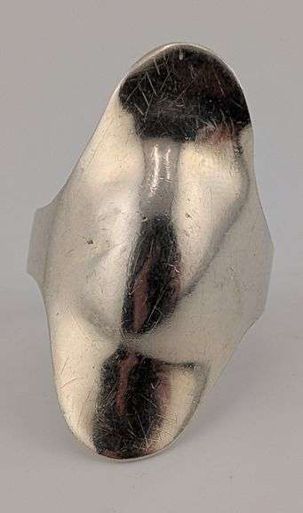 Sterling Silver Modernist Ring