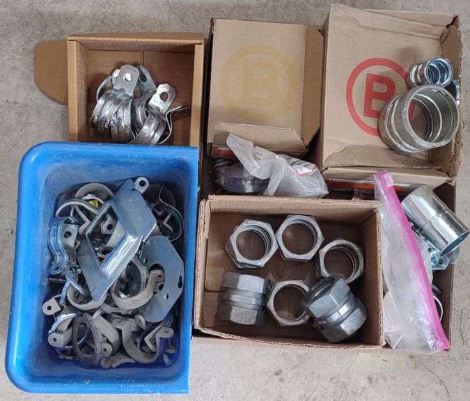 Set Screw Coupling, Conduit Compression Couplings, Plastic Pipe Straps, & More