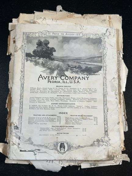 (AE) Avery Company “It Pays To Avery-ize” Informational Catalogs