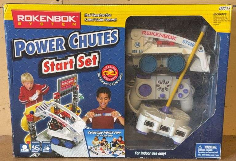 New In Box Rokenbok Power Chutes Start Set, 04117