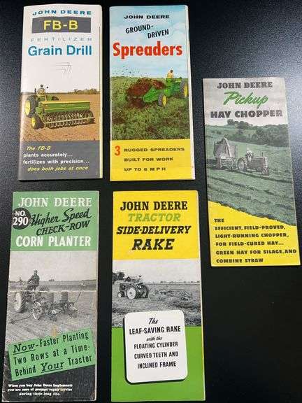 (AE) John Deere Tractor Brochures
