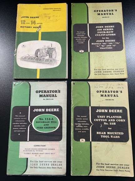 (AE) John Deere Operators Manuals