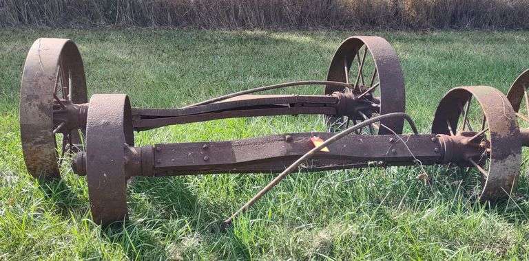 Steel Wheels on Axles