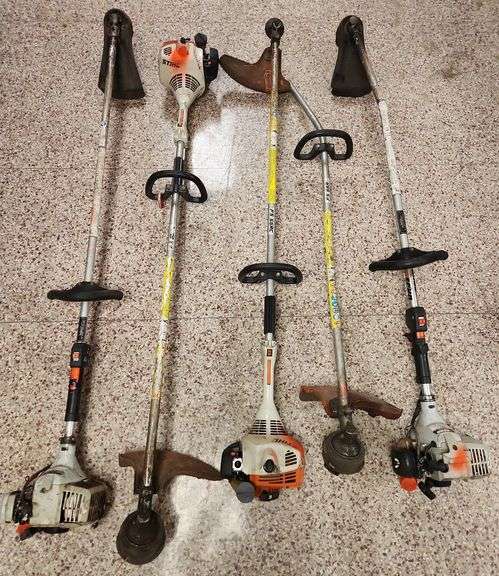 (5) Echo And Stihl Weed Wackers