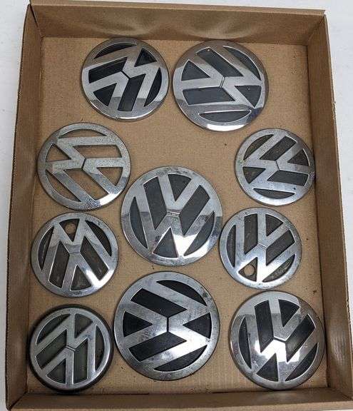 Lot Of Volkswagen VW Emblems / Auto Badges