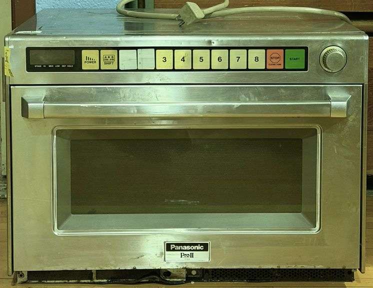 Panasonic PRO2 Sonic Steamer Commercial Microwave Oven Model NE-3280, 25.5"×24"×17.5"