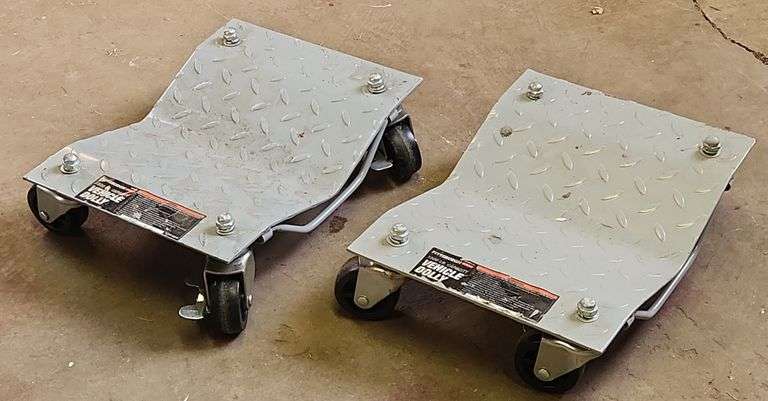 (2) Pittsburgh Vehicle Dollies