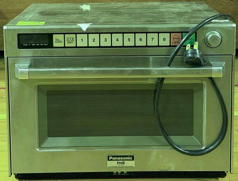 Panasonic PRO2 Sonic Steamer Microwave Ovens Model NE-2180, 25.5"×22"×18.5"