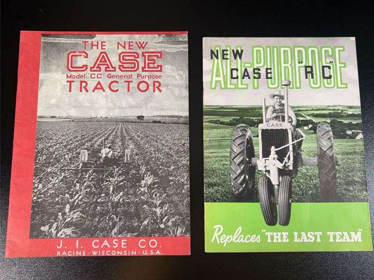(AA) 2 “New Case” Tractor Catalogs