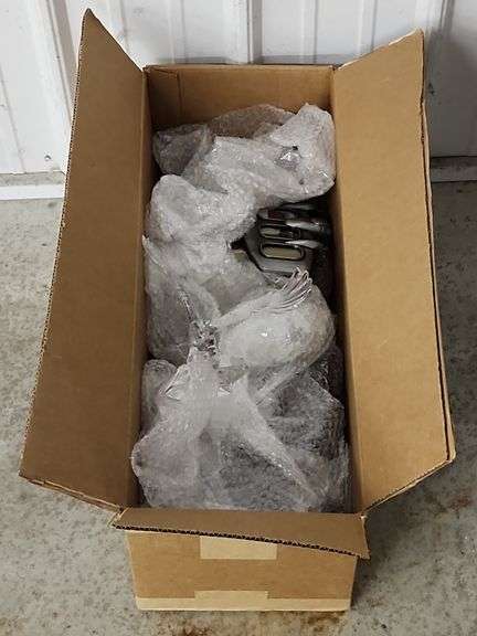 Box Lot Of Airplane & Glass Displays