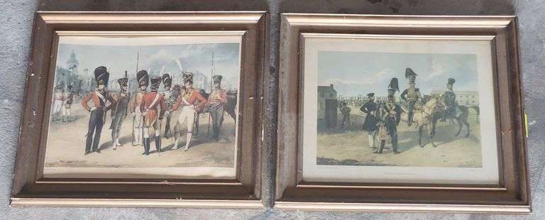 Coldstream Guards And Officers And Private Framed Prints - Kraft ...