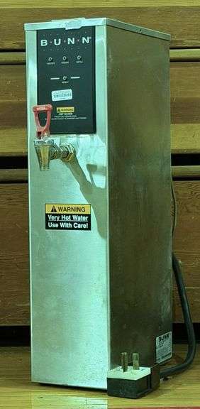 BUNN Hot Water Dispenser Model H5X-40-208, 7"×13"×28.5"