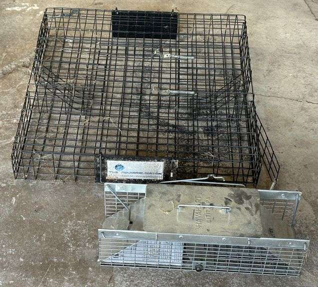 The Squirrelinator & Havahart Small 2-Door Live Animal Trap