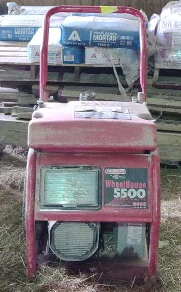 Generac Wheelhouse 5500 Heavy Duty Generator