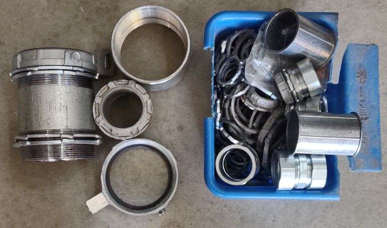 Threaded Conduit Hubs, Electrical Couplings, & Conduit Locknuts