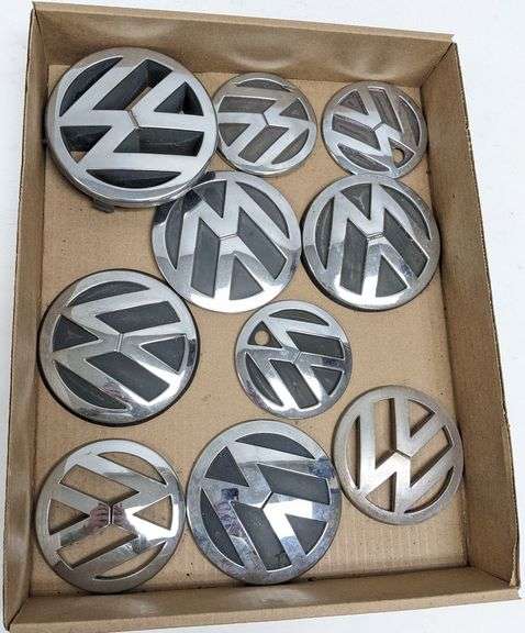 Lot Of Volkswagen VW Emblems / Auto Badges