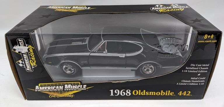 1:18 Die-Cast 1968 Oldsmobile 442 By American Muscle In Box