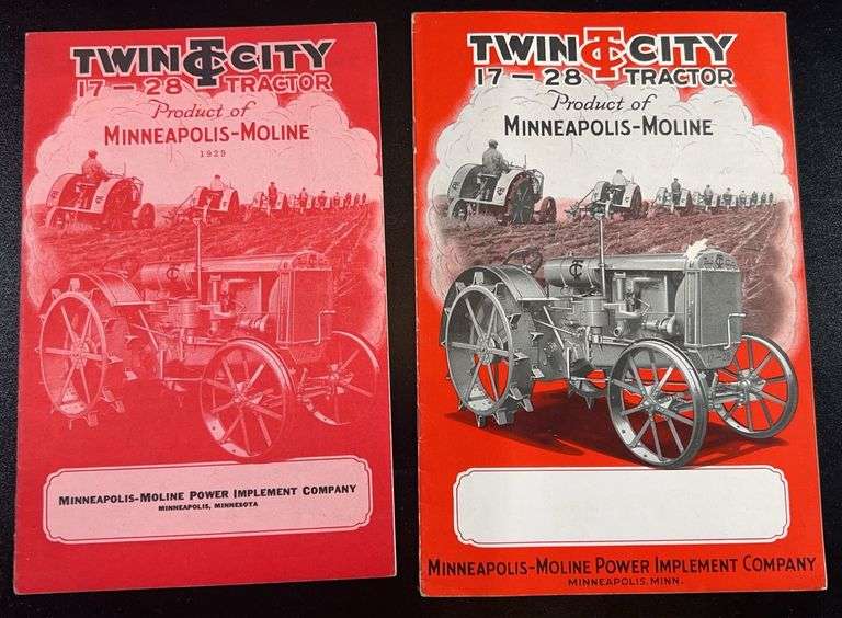 (AA) 1929 Twin City 17-28 Tractor Booklets