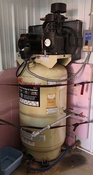 Ingersoll Rand M-038 Industrial Two Stage Air Compressor