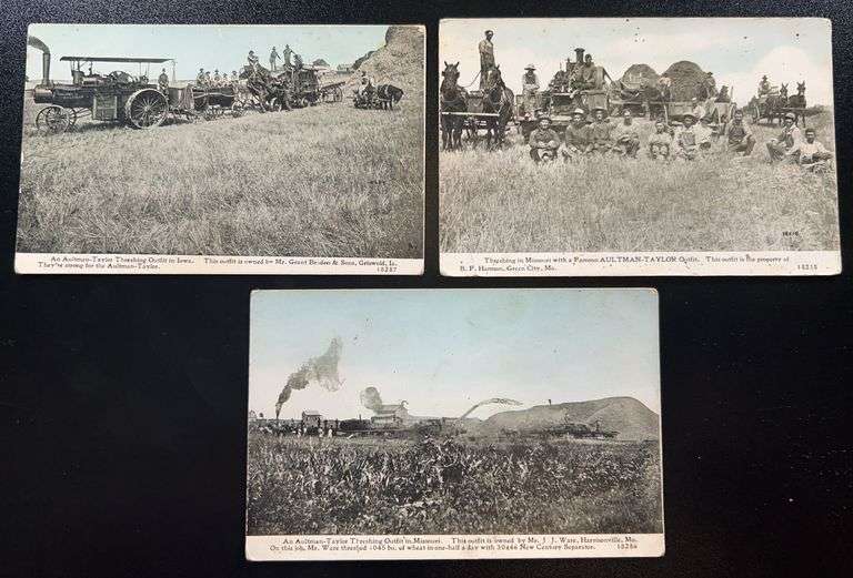 (AA) Aultman-Taylor Threshing Outfits In Missouri & Iowa