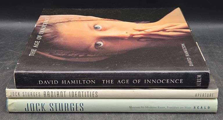 Y) Vtg Photo Books by Jock Sturges & David Hamilton - Kraft