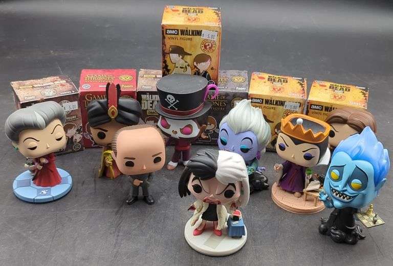 (JT) Funko pop vinyl figures include Disney, Walking Dead and more ...