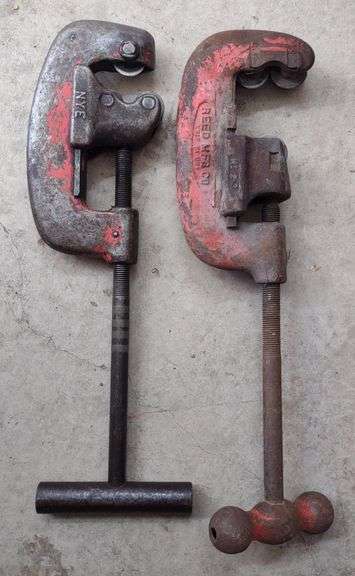 Ridgid 2-A & Reed MFG Heavy Duty Pipe Cutters