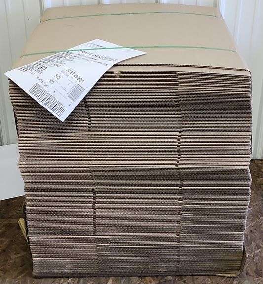 Pallet Lot Of Cardboard Boxes