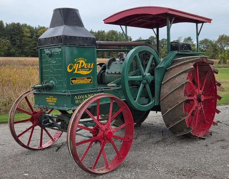1922 Rumely 20-40 Model G Oil Pull - Kraft Auction Service, LLC