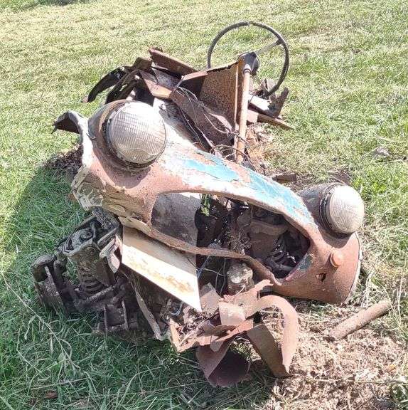 Triumph TR3 Frame and Parts