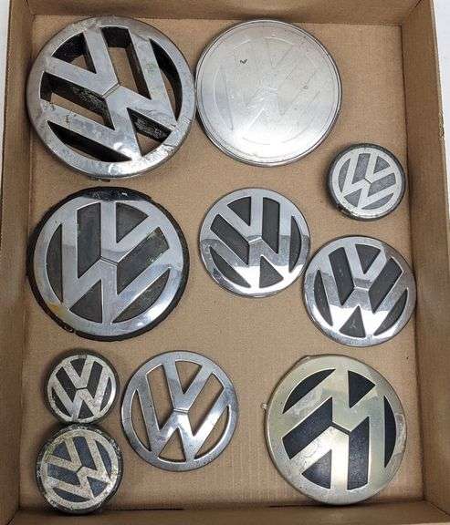Lot Of Volkswagen VW Emblems / Auto Badges